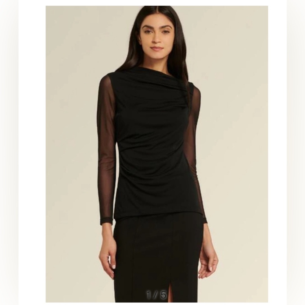 Donna Karan New York black blouse